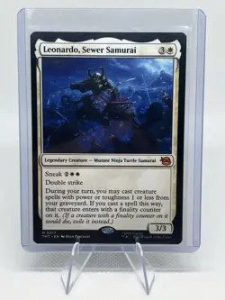MTG TMNT Leonardo, Sewer Samurai Teenage Mutant Ninja Turtles Regular - Image 1