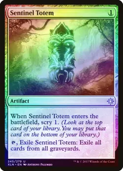 Sentinel Totem FOIL Ixalan NM Artifact Uncommon MAGIC GATHERING CARD ABUGames - Image 1