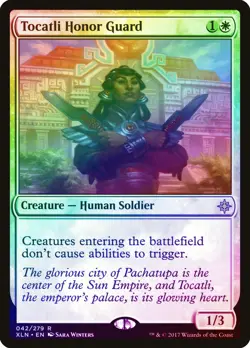 Tocatli Honor Guard FOIL Ixalan NM White Rare MAGIC GATHERING CARD ABUGames - Image 1