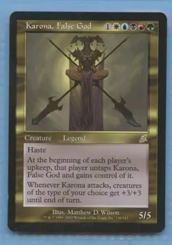 MTG: Scourge: Karona, False God - Image 1