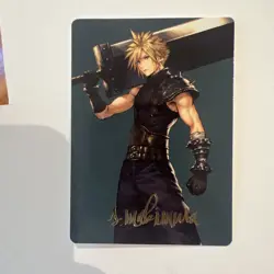Cloud, Ex-SOLDIER 50/53 Gold Stamped Signature MTG Final Fantasy Art Series 7 - Image 1