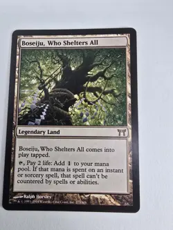 Wizards Boseiju Who Shelters All Kamigawa Legendary Land Rare Colorless Regular… - Image 1