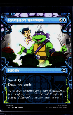 2026 MTG Magic the Gathering TMT TMNT Ninja Turtles #228 Donatello's Technique - Image 1