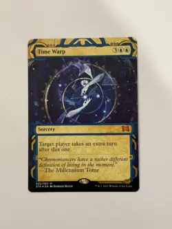 Time Warp (Foil Etched) Strixhaven: Mystical Archive Foil NM - Image 1
