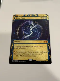 Time Warp (Foil Etched) Strixhaven: Mystical Archive Foil NM - Image 2