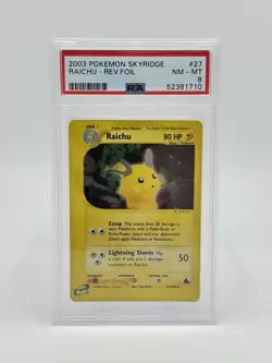 Pokemon Skyridge 27/144 Reverse Foil PSA 8 - Image 1