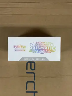 Pokemon TCG Prismatic Evolutions Elite Trainer Box ETB - New & Factory Sealed - Image 2