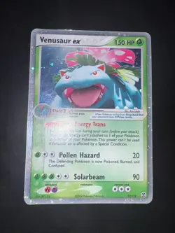 2004 Pokemon EX FireRed & LeafGreen Venusaur #112/112 Excellent++ ENG - Image 1