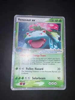 2004 Pokemon EX FireRed & LeafGreen Venusaur #112/112 Excellent++ ENG - Image 2