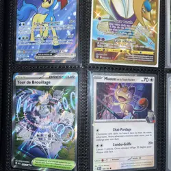 Lot 9 cartes Pokemon FR - AR Mix - Etat variable TBE (J2) - Image 4