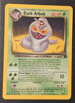 Pokemon Dark Arbok / Dunkles Arbok 19/82 - Team Rocket - Englisch - NM - Image 3