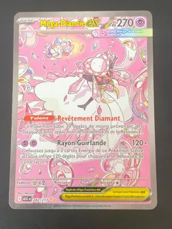 CARTE POKEMON MEGA-DIANCIE EX 282/217 FR ALTERNATIVE HEROS TRANSCENDANTS-NEUF - Image 1