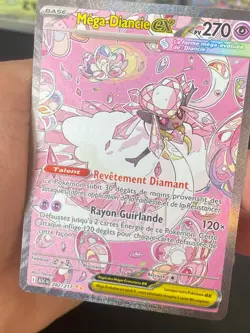 CARTE POKEMON MEGA-DIANCIE EX 282/217 FR ALTERNATIVE HEROS TRANSCENDANTS-NEUF - Image 2