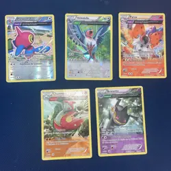 Lot de 5 Full Art cartes Pokemon FR - mix XY etats variable (F06) - Image 1