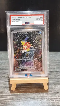 Magikarp PSA 10 AR FA 080/073 sv1a Triplet Beat Card Pokemon Japanese - Image 1