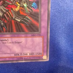 Yu-Gi-Oh! B. Skull Dragon MRD-018 Metal Raiders Ultra Rare GREAT SHAPE! - Image 4