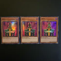 Yugioh Jinzo x3 (MYFI-EN041) Super Rare 1st Edition NM/M - Image 1