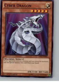 Cyber Dragon (Yugioh Structure Deck: Cyber Strike) #YS15-ENF05 - Image 1