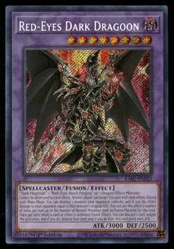 Red-Eyes Dark Dragoon (Secret Rare) RA02-EN021 Secret Rare Yu-Gi-Oh Near Mint - Image 1