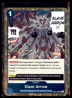 One Piece Premium Booster The Best Vol. 2 (PRB-02) Slave Arrow Pirate Foil - Image 1