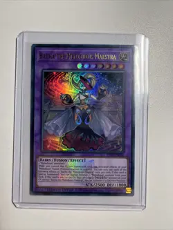 Yugioh Ha ha The Melodious Maestra 25LP-EN006 Emblazoned Ultra Rare - Image 1