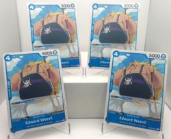 Edward Weevil Playset - OP08-042 x4 - Two Legends - One Piece TCG - English - Image 1