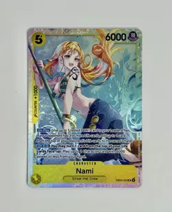 One Piece Nami SR EB03-053 Heroines Edition English - Image 1