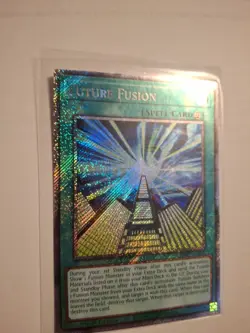 YuGiOh FUTURE FUSION Platinum Secret Rare RA03-EN168 - Image 1