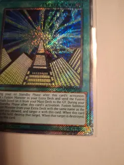 YuGiOh FUTURE FUSION Platinum Secret Rare RA03-EN168 - Image 3
