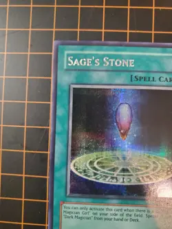 Sage's Stone ROD-EN003 Secret Rare YuGiOh! TCG Near Mint With Top Loader - Image 4