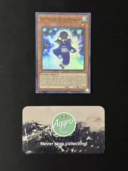 Yuki-Musume, the Ice Mayakashi - Yugioh SAST-ENSE2 Limited Edition Super Rare NM - Image 1