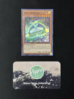 Grid Sweeper - Yugioh SAST-ENSE1 Limited Edition Super Rare NM - Image 1