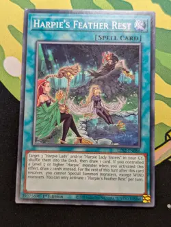 Harpie's Feather Rest - LDS2-EN086 - Common - Yugioh - Light Play - Image 1