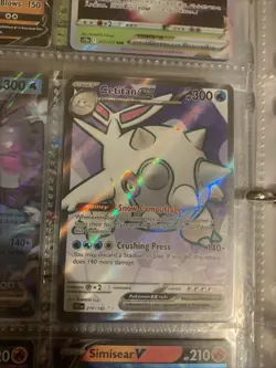 Pokemon TCG Cetitan EX Full Art Ultra Rare Holo Card 210/182 Destined Rivals - Image 2