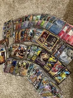 Pokemon Card Lot 92 EX, Pokeball/Master, V, VSTAR, VMAX, Full Arts, Trainers - Image 1