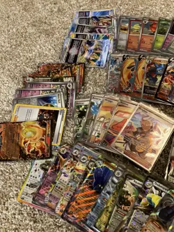 Pokemon Card Lot 92 EX, Pokeball/Master, V, VSTAR, VMAX, Full Arts, Trainers - Image 4