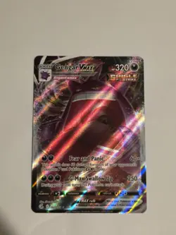 Gengar VMAX Holo Rare Pokemon Card Single Strike 320 HP - Image 1