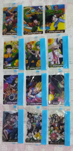 Dragon Ball One Piece Card 40th weekly Jump Morinaga Wafer 12/12 Part 2 - Image 1
