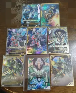 Gundam Arsenal Base Turn X 8 P+ Secret Trading Card Game - Image 1