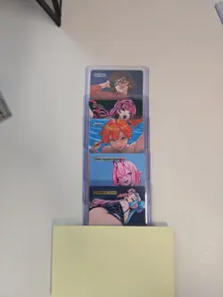 MTG 5 Card Bundle Waifu Alters 18+ Hand Painted BAZAYO Sol Ring, Island + - Image 1