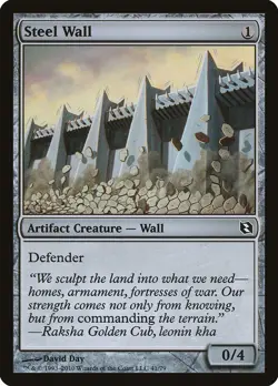 Steel Wall Elspeth vs. Tezzeret NM Artifact Common MAGIC MTG CARD ABUGames - Image 1