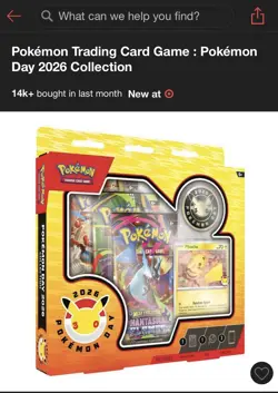 Pokemon Trading Card Game Pokemon Day 2026 Collection Preorder - Shipped! X10 - Image 1