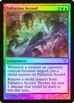 Palliation Accord FOIL Dissension PLD White Blue Uncommon MAGIC CARD ABUGames - Image 1