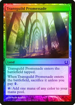 Transguild Promenade FOIL Return to Ravnica PLD Land Common MTG CARD ABUGames - Image 1