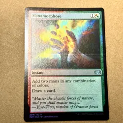 MTG ~ FOIL ~ Manamorphose ~ 2XM Double Masters ~ 208 ~ English ~ See Desc. - Image 5