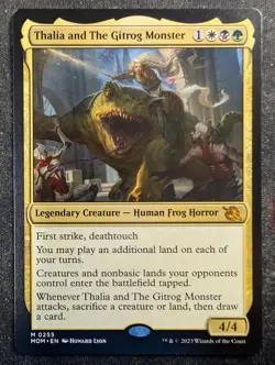 Thalia and The Gitrog Monster - March of the Machine (MTG) - Image 1
