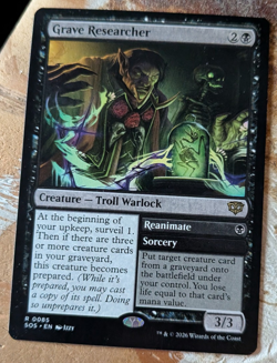 MTG Grave Researcher - Secrets of Strixhaven NM - Image 1