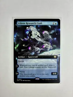 MTG: Edge of Eternities #27 Uthros Research Craft (Extended Art) - Image 1