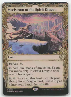 Maelstrom of the Spirit Dragon (Showcase) 326 FOIL TDM Tarkir: Dragonstorm NM - Image 1