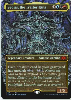 Sedris, the Traitor King (Borderless) 387 Mythic Double Masters 2022 Foil NM - Image 2